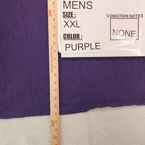 Nike Baltimore Ravens 52 R Lewis Football Graphic T Shirt Mens Size 2XL Purple - Picture 8 of 9